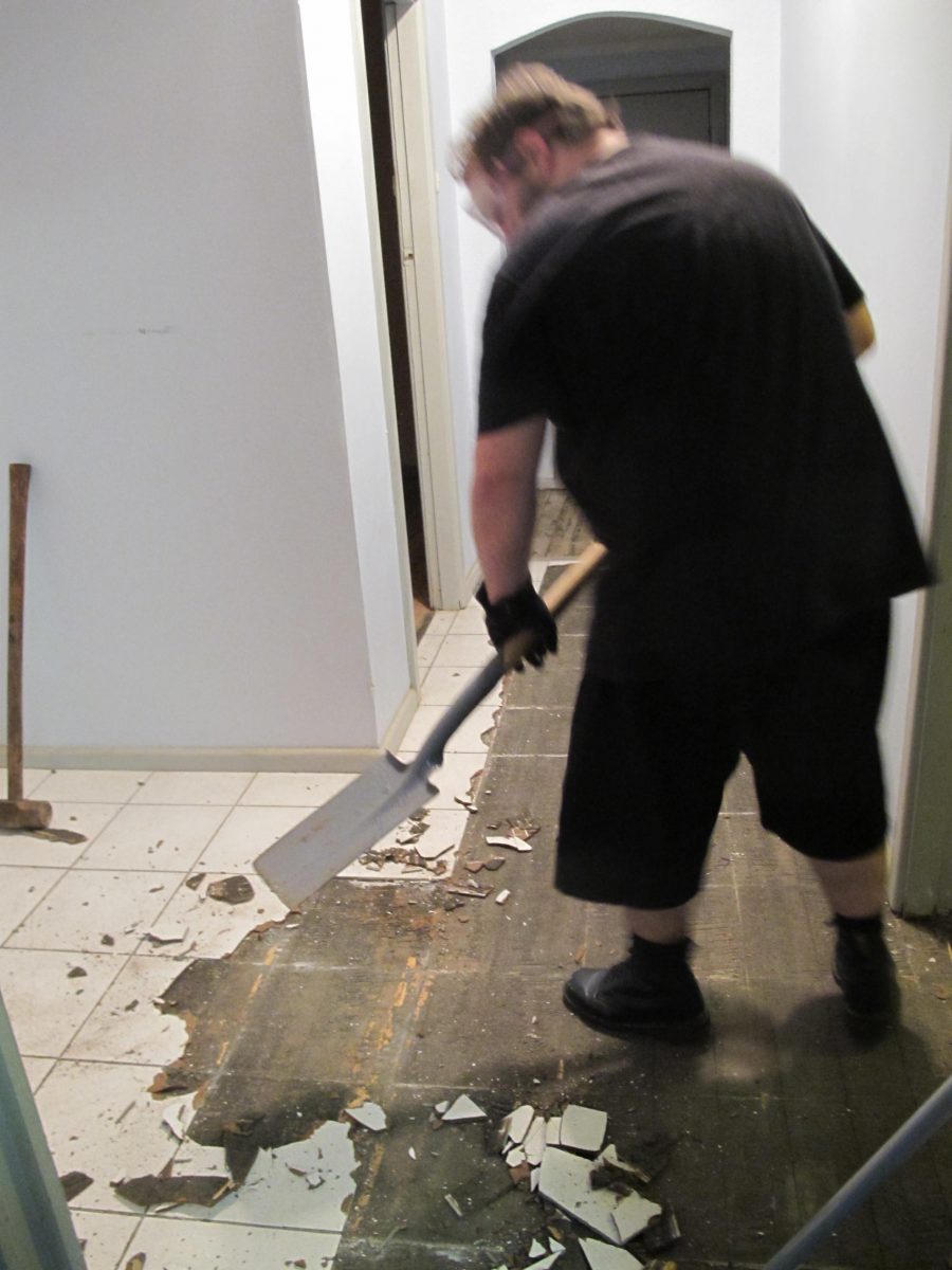Removing tiles