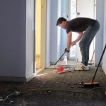 Floor tile removal