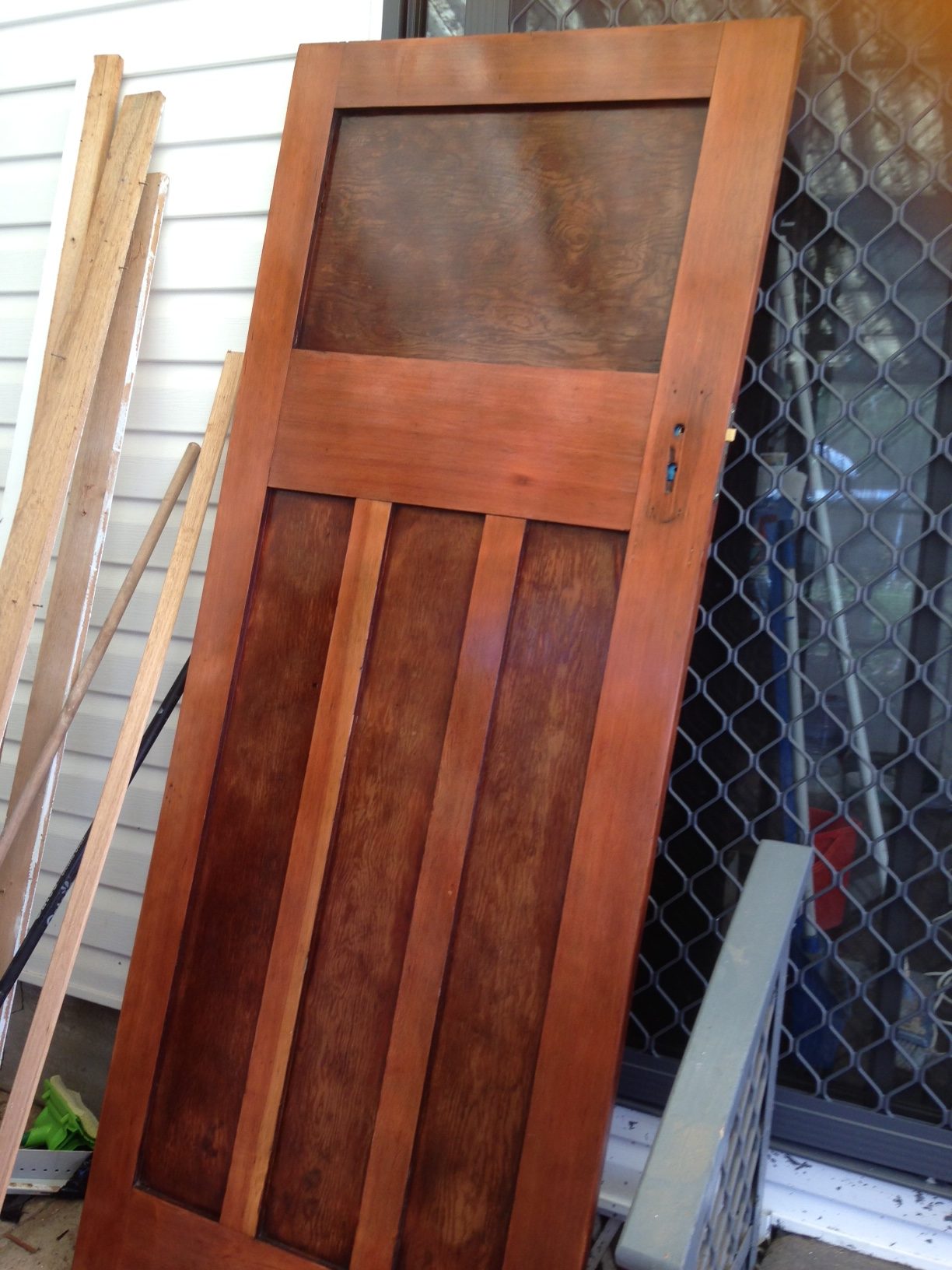 Lovely original wooden door